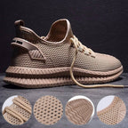 Herren Sneaker Sportlich elastisch leichte Trainingsschuhe