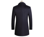 Men's single-breasted coat Classic elegant cut