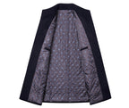 Men's single-breasted coat Classic elegant cut