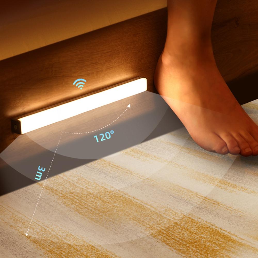 Lampada da armadio compatta e moderna con sensore