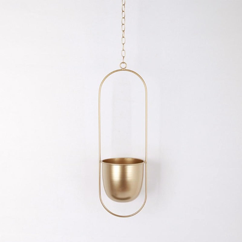 Collection of modern hanging planters