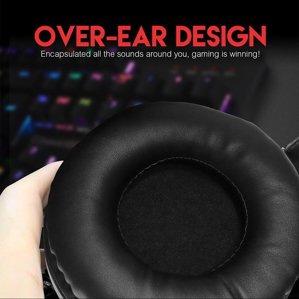 Casque gaming avancé avec son virtuel 7.1