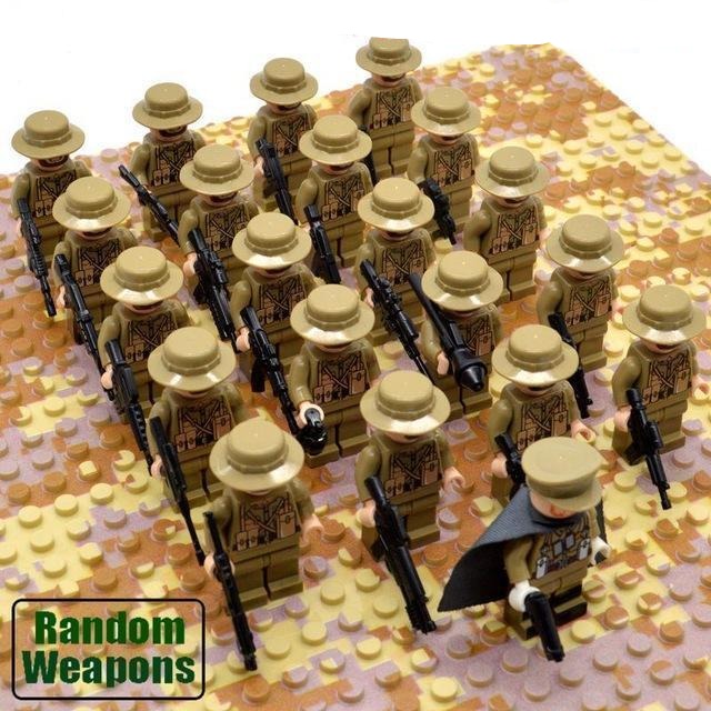 Kreatywne klocki do budowania armii – WORLDWAR  II, 21 elementów/Klocki do budowania armii