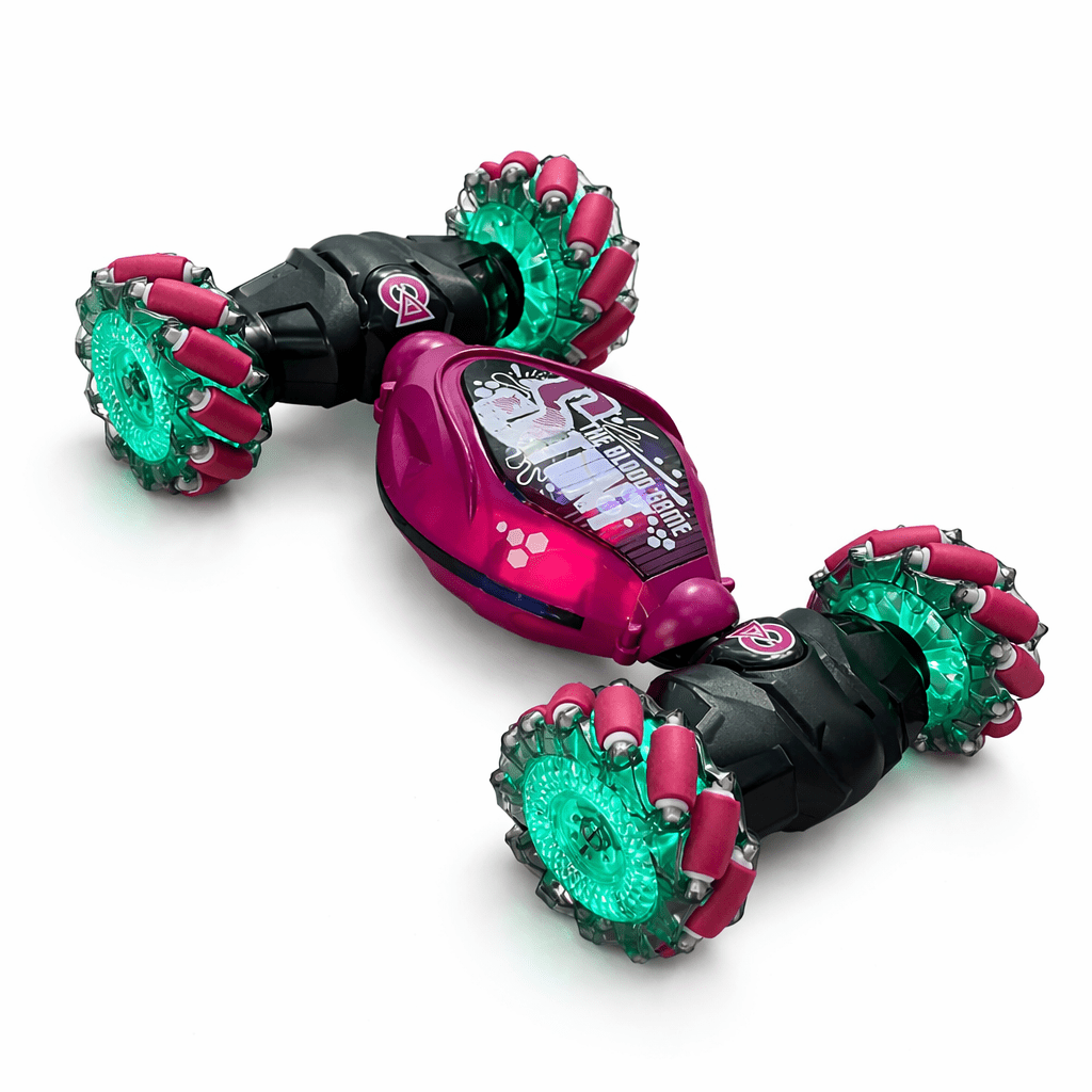 Rc Stunt Car with Gesture Control Wristband and LED Illuminated Wheels - Image 2