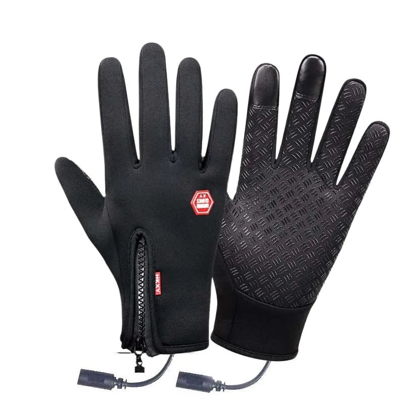Rechargeable Heated Gloves with Touchscreen Fingertips and Non-Slip Palm Grip - Image 3