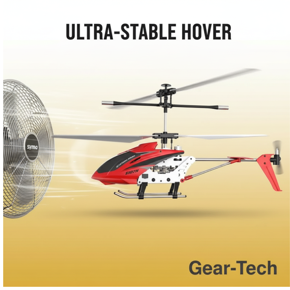 Remote Control Helicopter with Coaxial Rotors Metal Frame and Crash-Resistant Design - Image 10