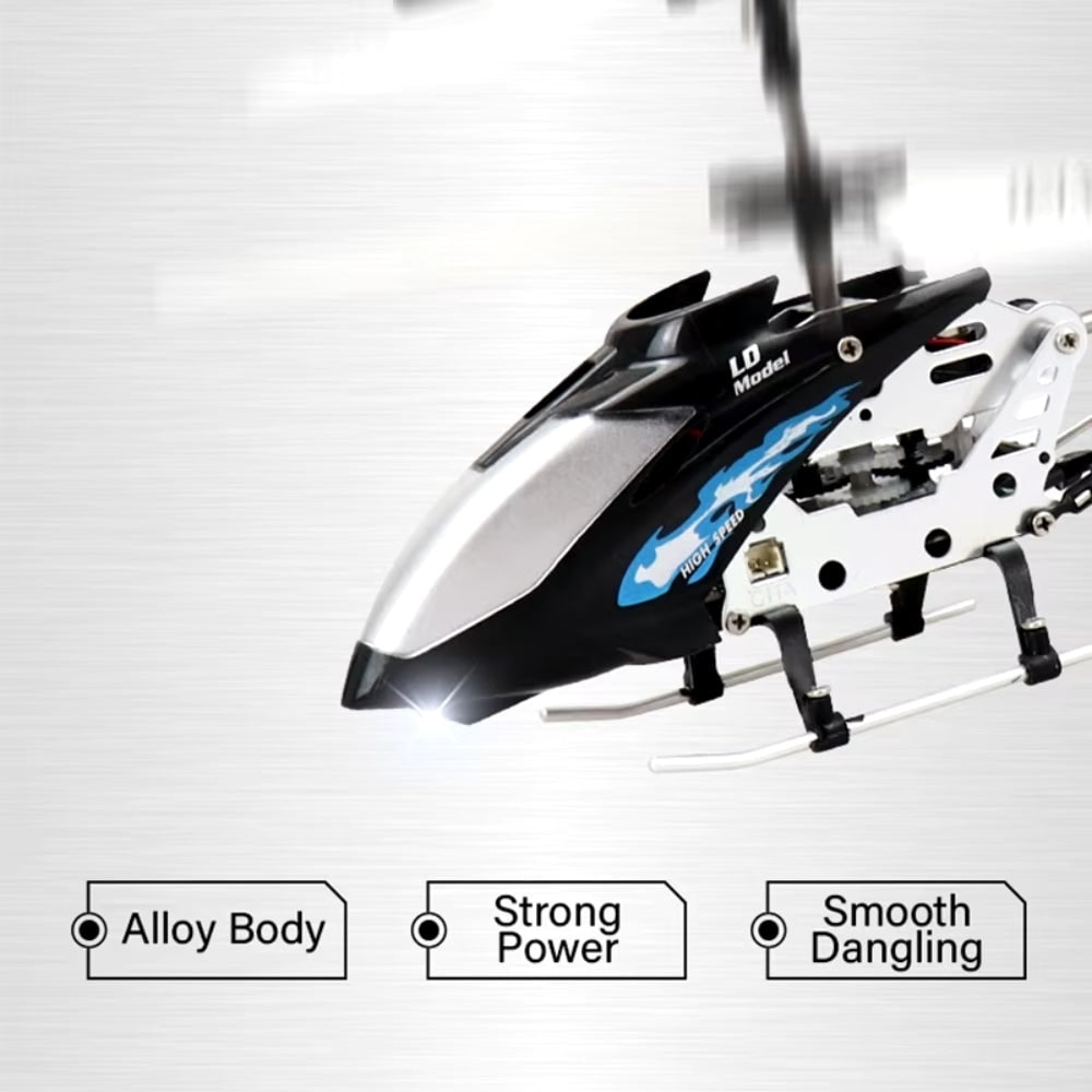 Remote Control Helicopter with Coaxial Rotors Metal Frame and Crash-Resistant Design - Image 22