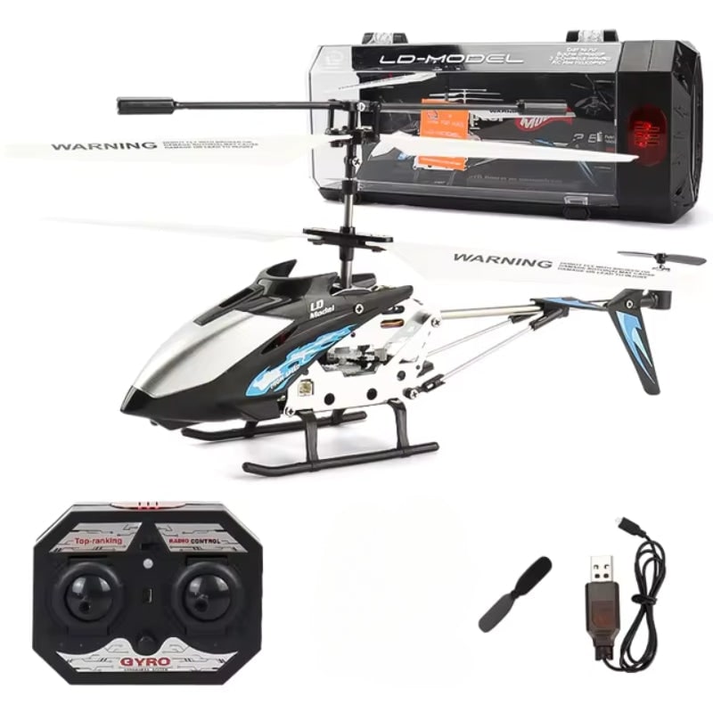 Remote Control Helicopter with Coaxial Rotors Metal Frame and Crash-Resistant Design - Image 23