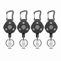 Retractable Badge Reels with Carabiner Keychain and Heavy Duty Steel Wire Cord - Image 15