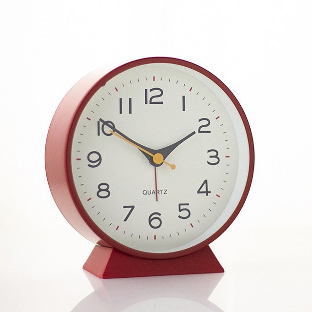 Retro Analog Alarm Clock with Backlight Silent Battery Operated Non-Ticking Quartz - Image 21