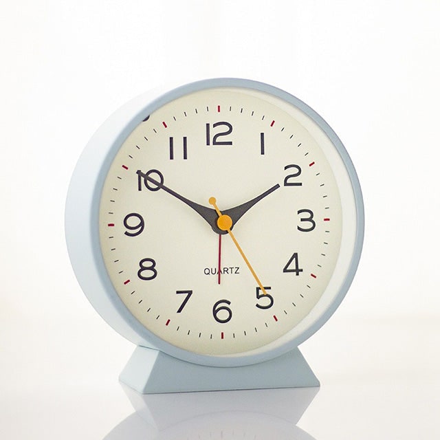 Retro Analog Alarm Clock with Backlight Silent Battery Operated Non-Ticking Quartz - Image 22