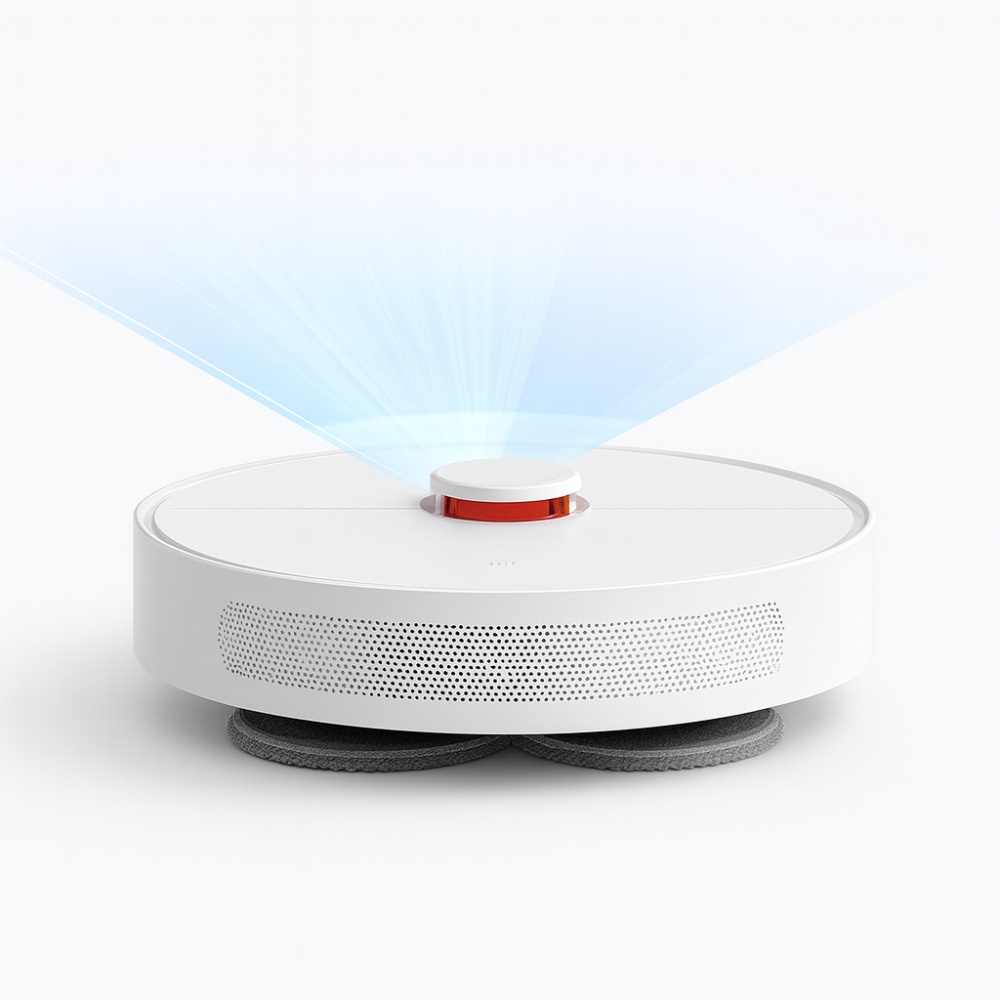 Robot Vacuum and Mop Cleaner with Laser Navigation and Dual Spinning Pads - Image 3