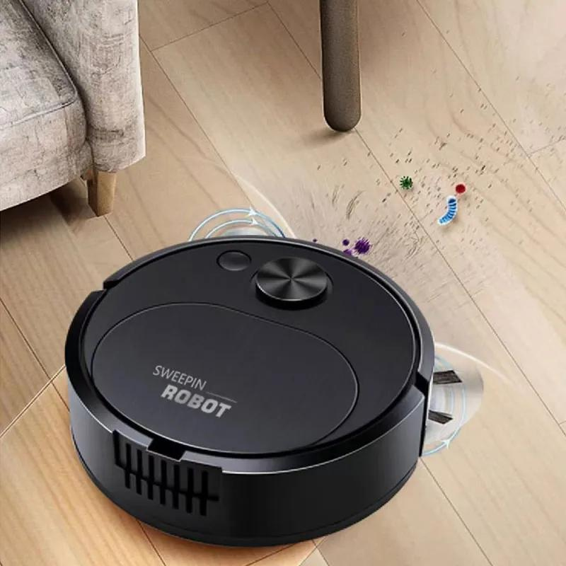 Robot Vacuum Cleaner with Intelligent Navigation and Dual Side Brushes - Image 4