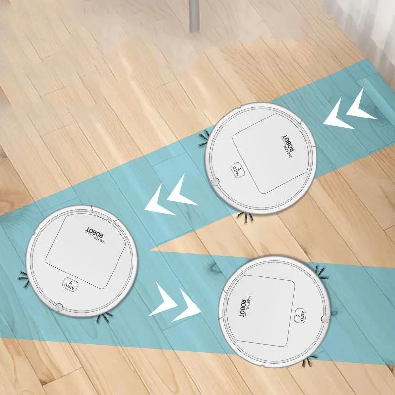 Robot Vacuum Cleaner with Intelligent Navigation and Dual Side Brushes - Image 5