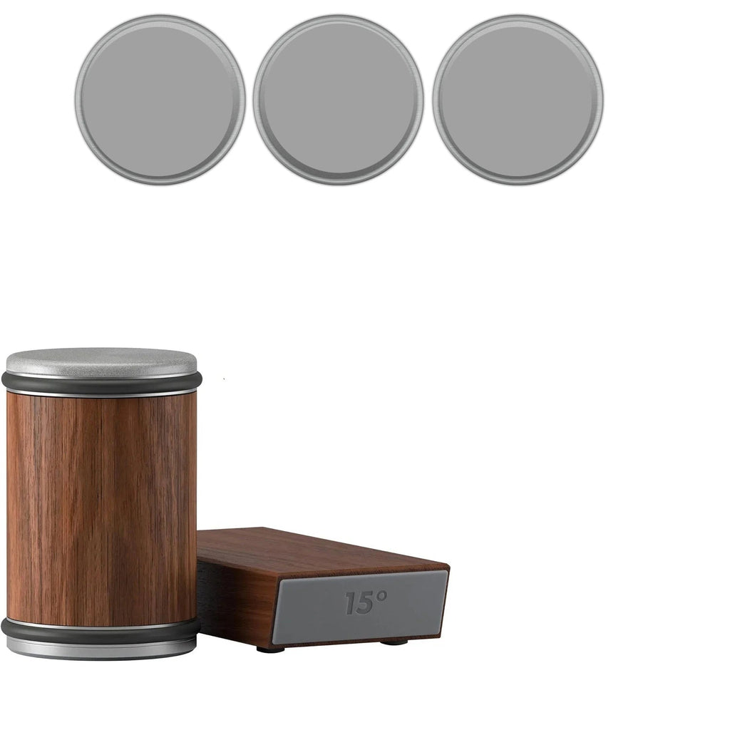 Zaawansowana ostrzałka do noży z rolką i zestawem magnetycznym