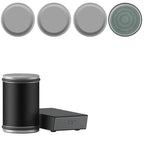 Zaawansowana ostrzałka do noży z rolką i zestawem magnetycznym