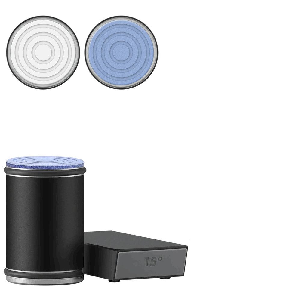 Zaawansowana ostrzałka do noży z rolką i zestawem magnetycznym