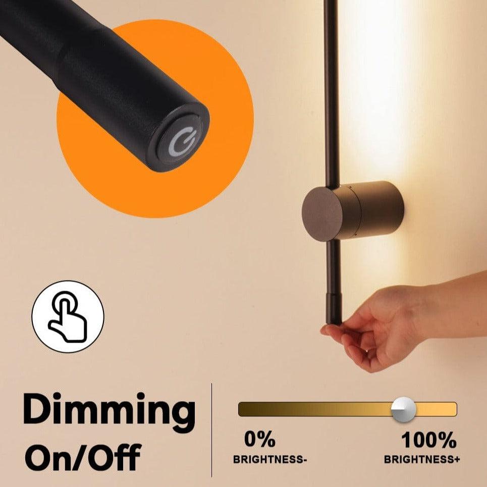 Minimalistyczna Nowoczesna lampa ścienna do wnętrz