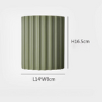 Elegancka okrągła lampa ścienna w delikatnych kolorach