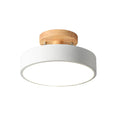 Elegante lámpara de techo LED escandinava