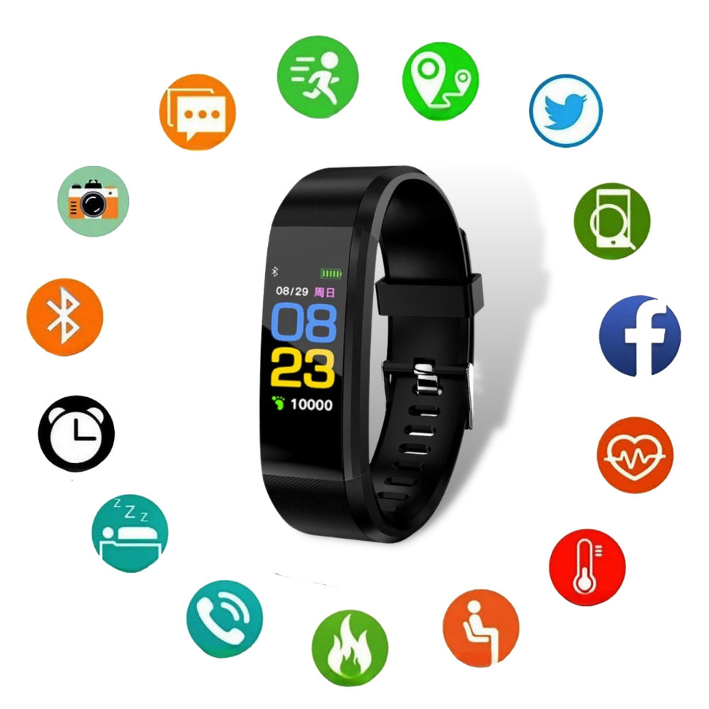 Smartwatch con monitoraggio della salute e tracciamento dell'attività