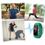 Smartwatch con monitoraggio della salute e tracciamento dell'attività