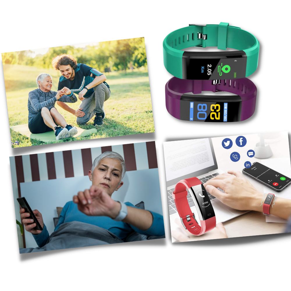 Smartwatch con monitoraggio della salute e tracciamento dell'attività