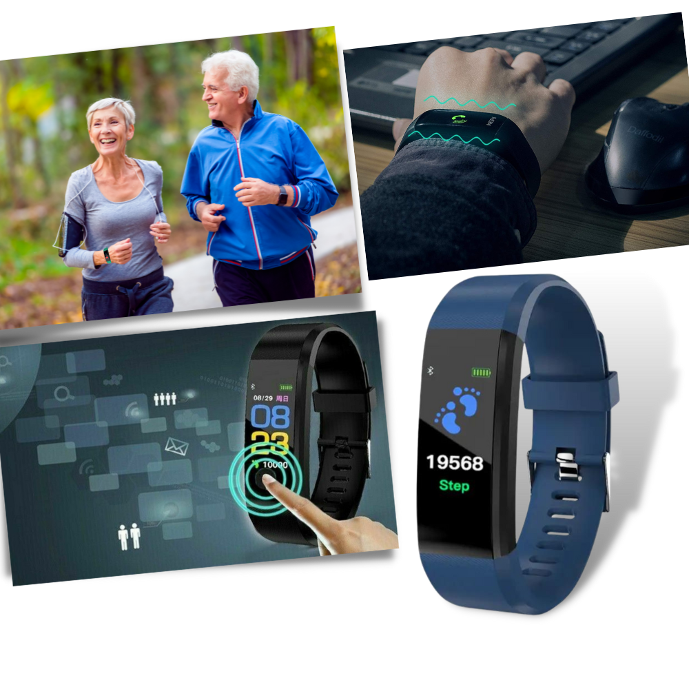 Smartwatch con monitoraggio della salute e tracciamento dell'attività