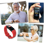 Smartwatch con monitoraggio della salute e tracciamento dell'attività