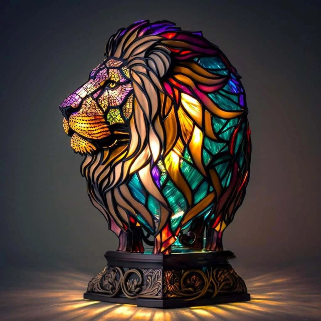 Colorful LED Night Light with Animals – Decorative Night Lamp for Kids’ Room