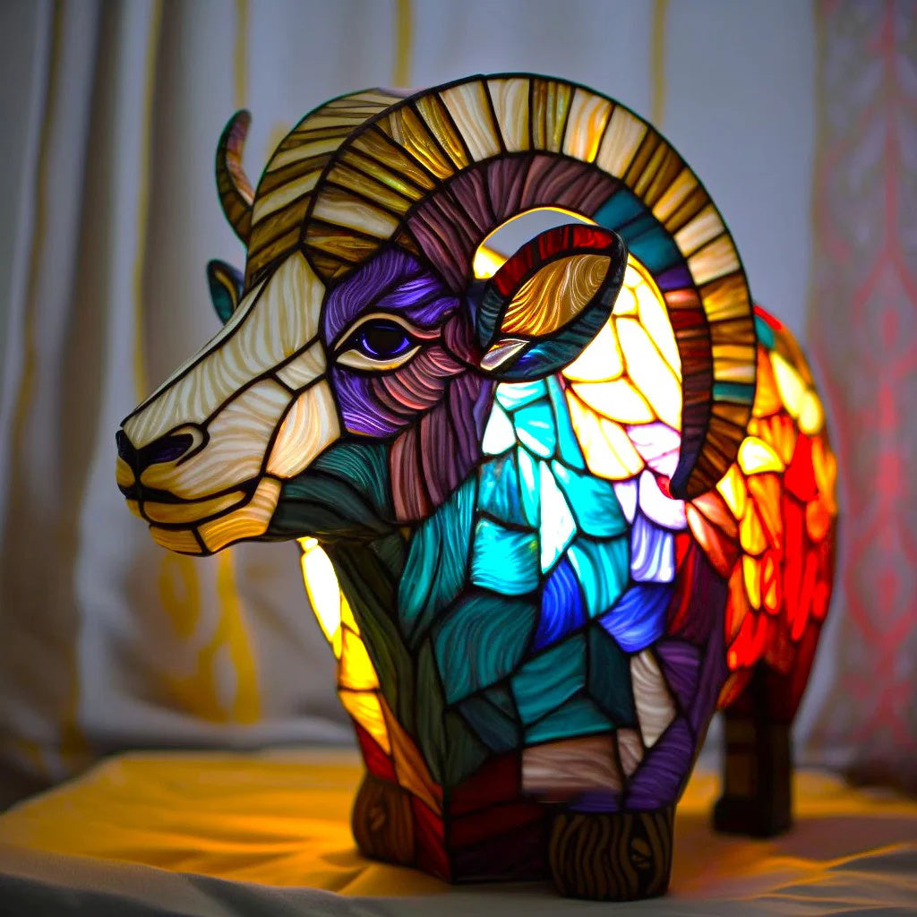 Colorful Animal-Themed Table Night Lamp Decorative Accent
