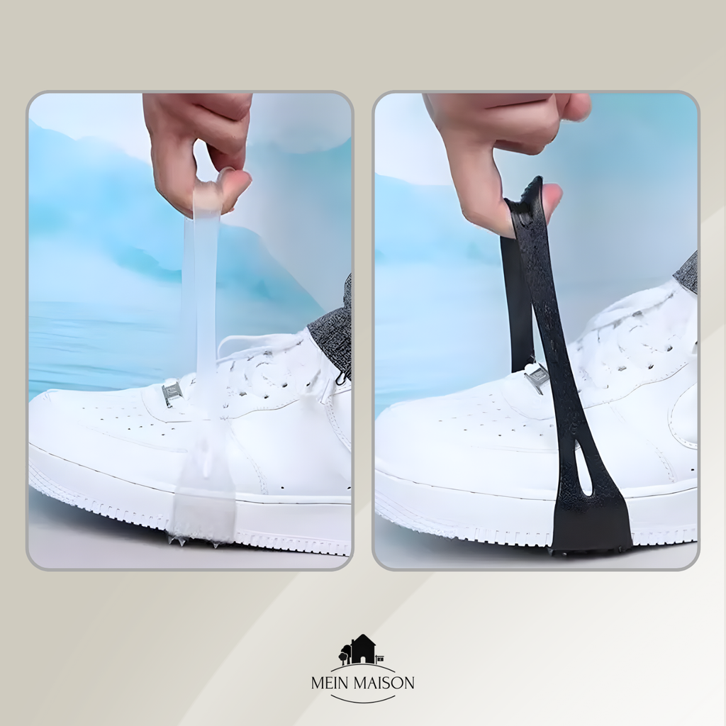 Shoes with Ice Cleats Slip-On Design with Metal Spikes for Winter Traction - Image 2
