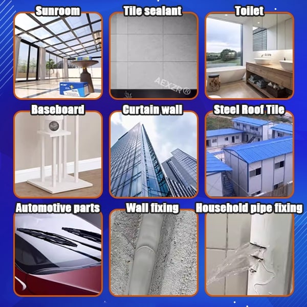 Silicone Sealant Waterproof Flexible Caulk for Windows Pipes and Joints - Image 6