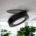 Lampada da soffitto LED incassata rotante 360°