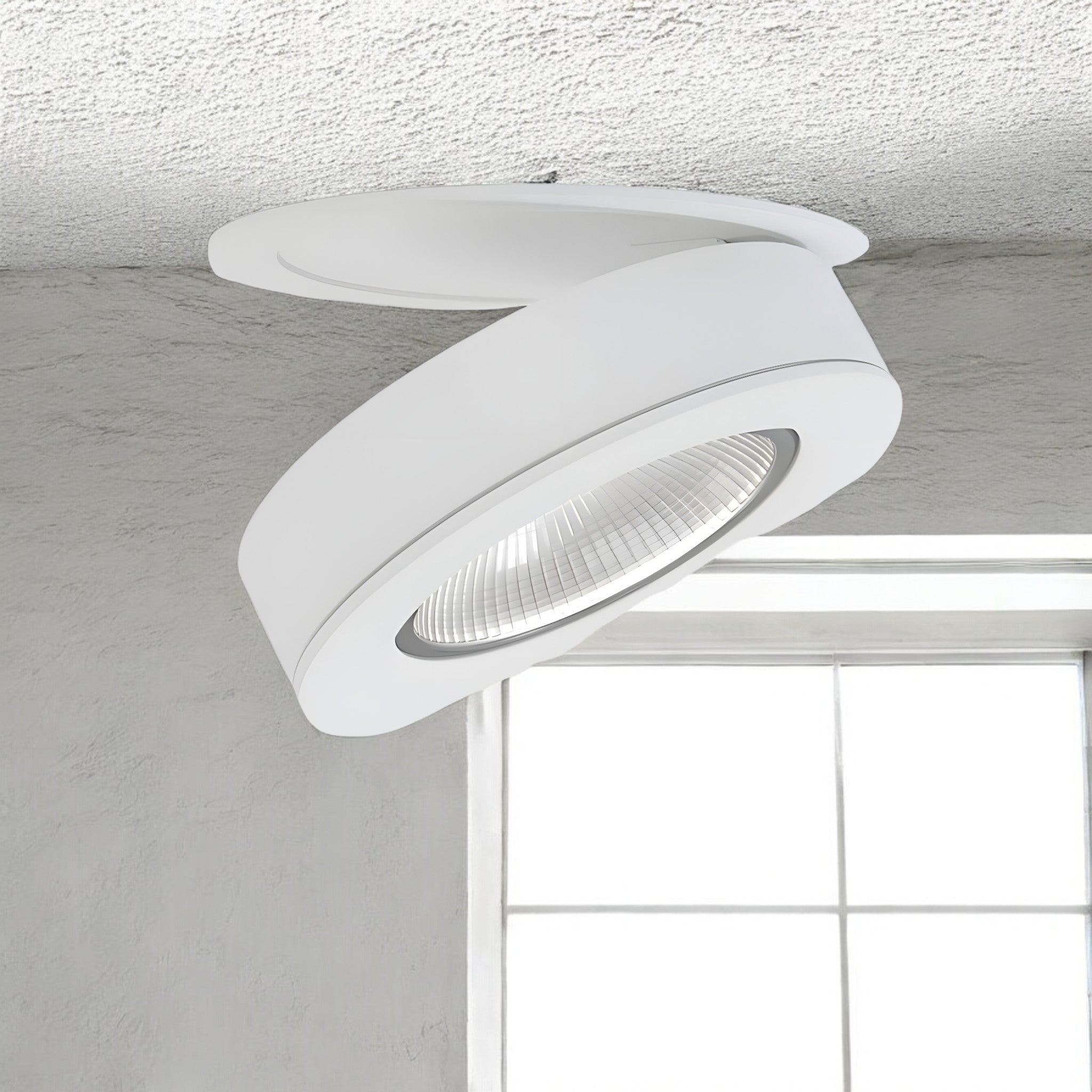 Rotatable 360° Recessed LED Ceiling Lamp