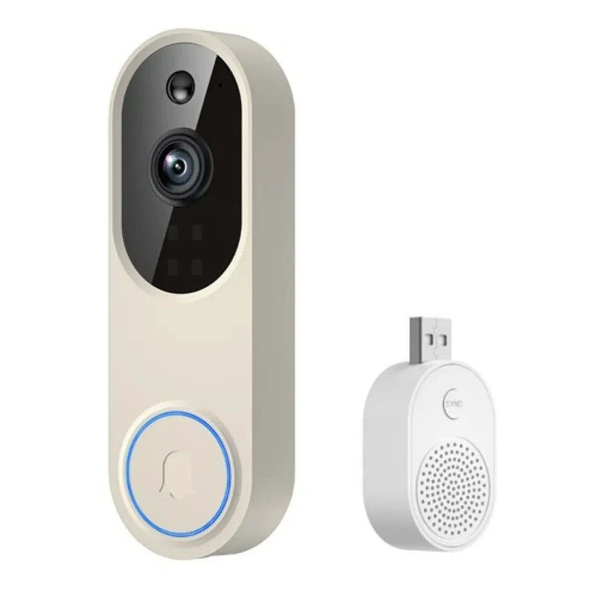 Smart Video Doorbell with 1080p Camera and WIFI Connectivity for Home Security - Image 6