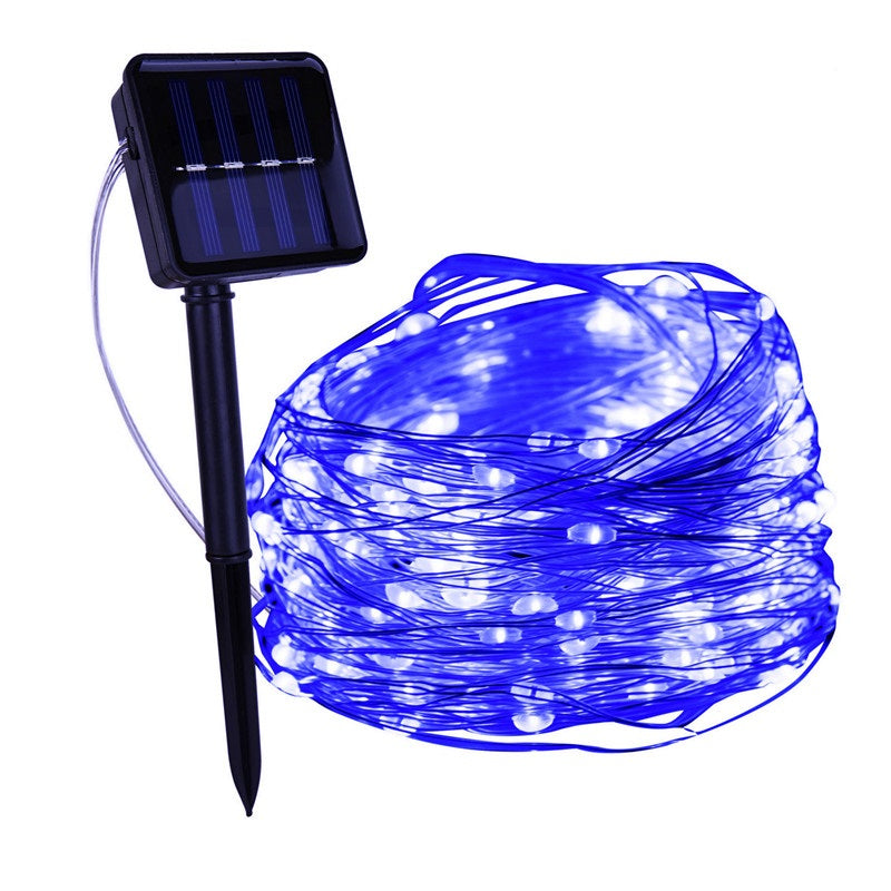 Catena di luci solari LED da esterno a tema fatato decorativo