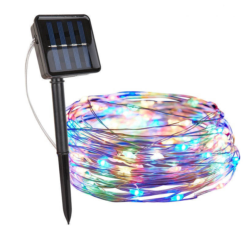 Catena di luci solari LED da esterno a tema fatato decorativo