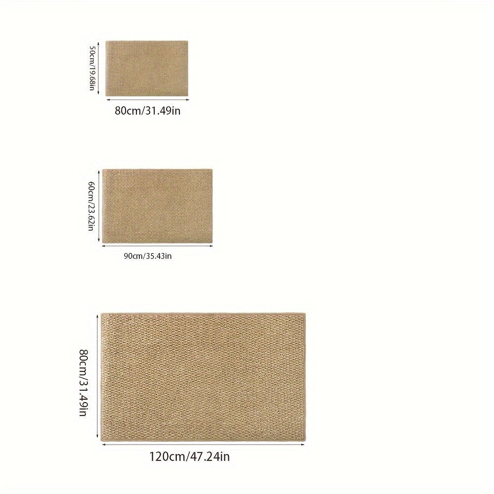 Paillasson pratique, épais, absorbant, antidérapant et lavable