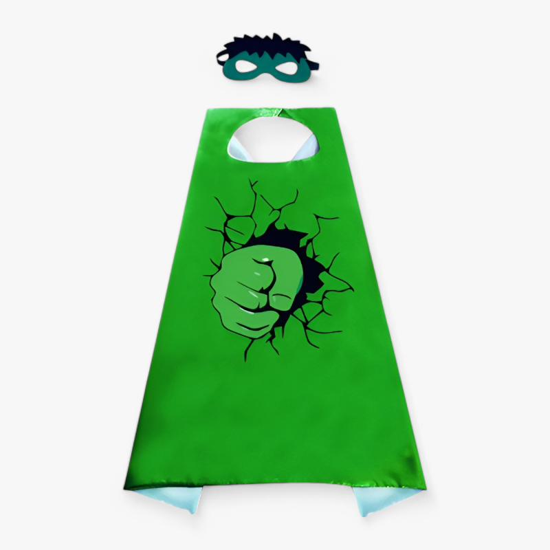 Kreatywny kolorowy zestaw kostiumu Marvel superbohatera