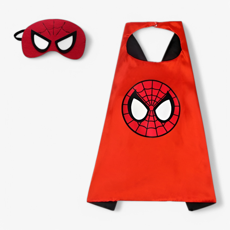 Kreatywny kolorowy zestaw kostiumu Marvel superbohatera