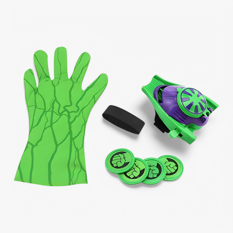 Kreatywny kolorowy zestaw kostiumu Marvel superbohatera