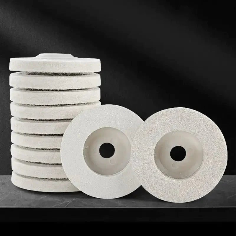 Tarcza Polerska Filcowa 100 Mm do Szlifierki Kątowej - Image 1