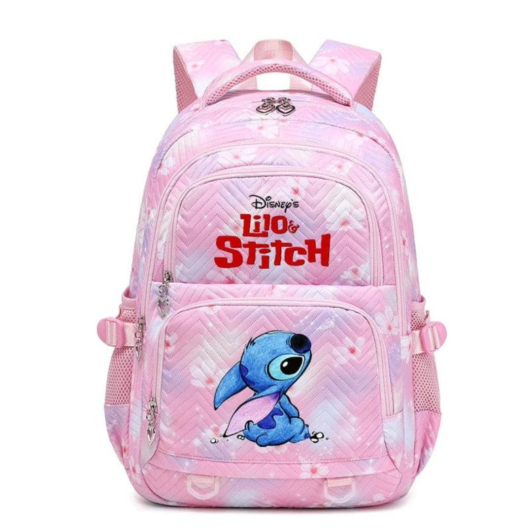 Schulrucksack mit Figurenmotiv und vielen Taschen