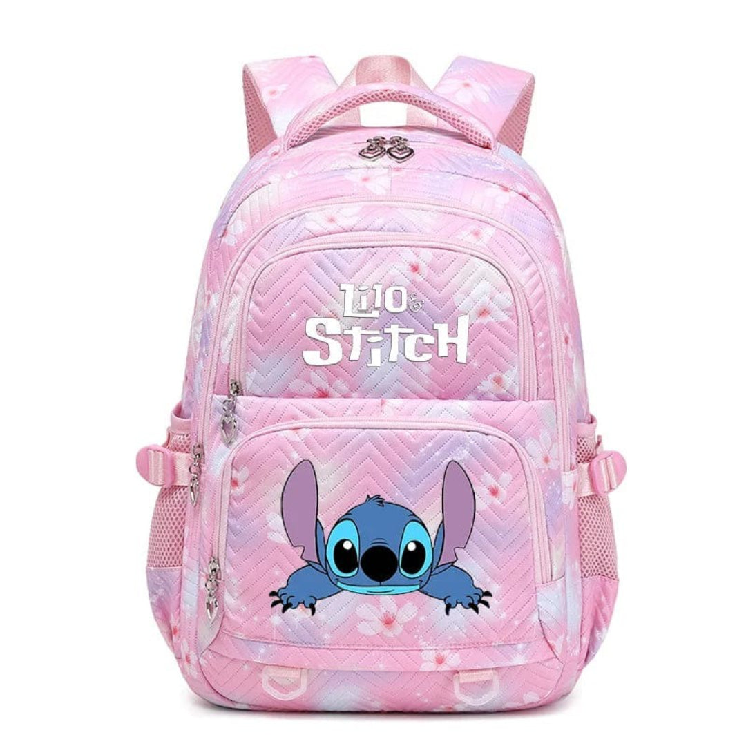 Schulrucksack mit Figurenmotiv und vielen Taschen