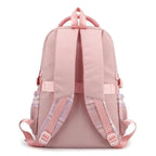 Sac à dos scolaire avec motif ludique et grande capacité