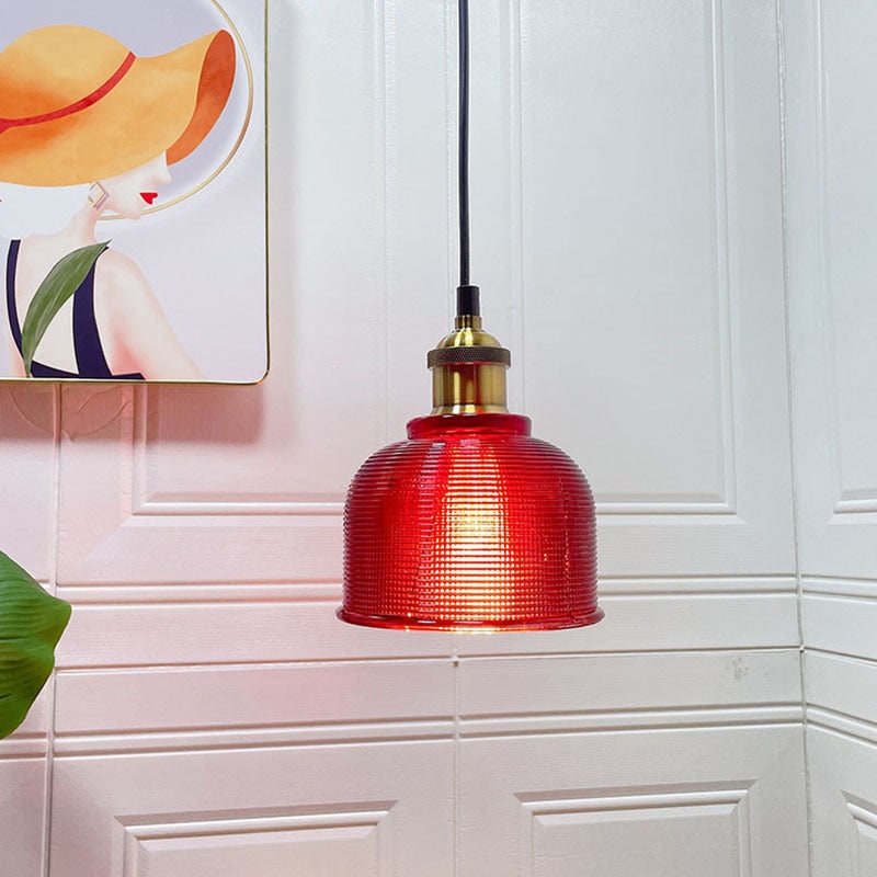 The Textured Glass Pendant