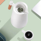 Elegancki inteligentny termos z cyfrowym wyświetlaczem temperatury