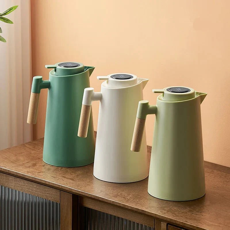 Elegancki inteligentny termos z cyfrowym wyświetlaczem temperatury