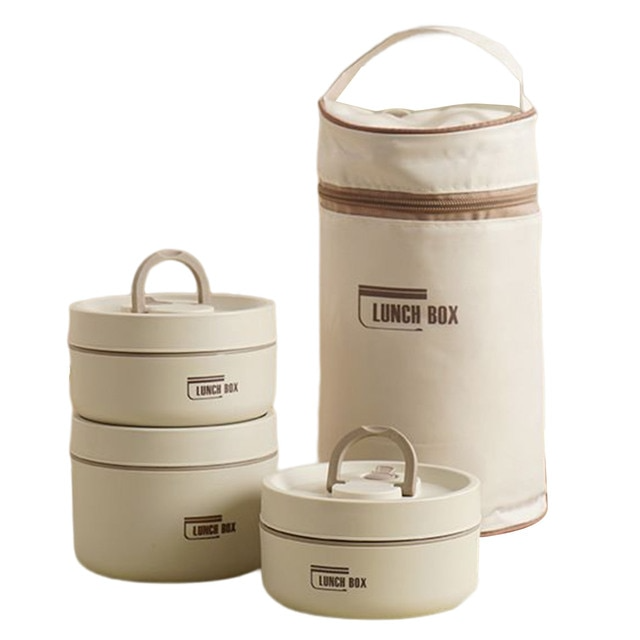 Lunchbox thermique isolé multicouche pour repas chauds